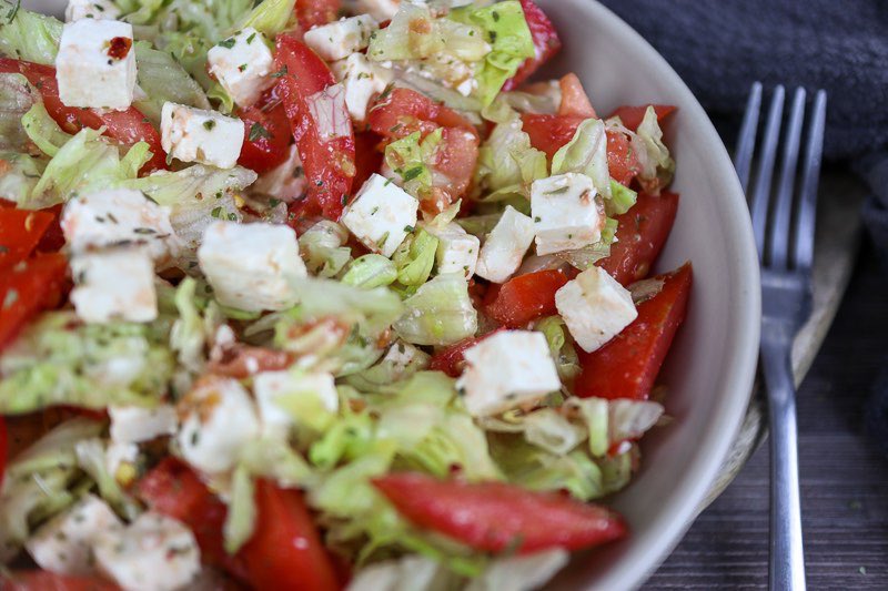 Feta-Tomaten-Salat - MeineZutat